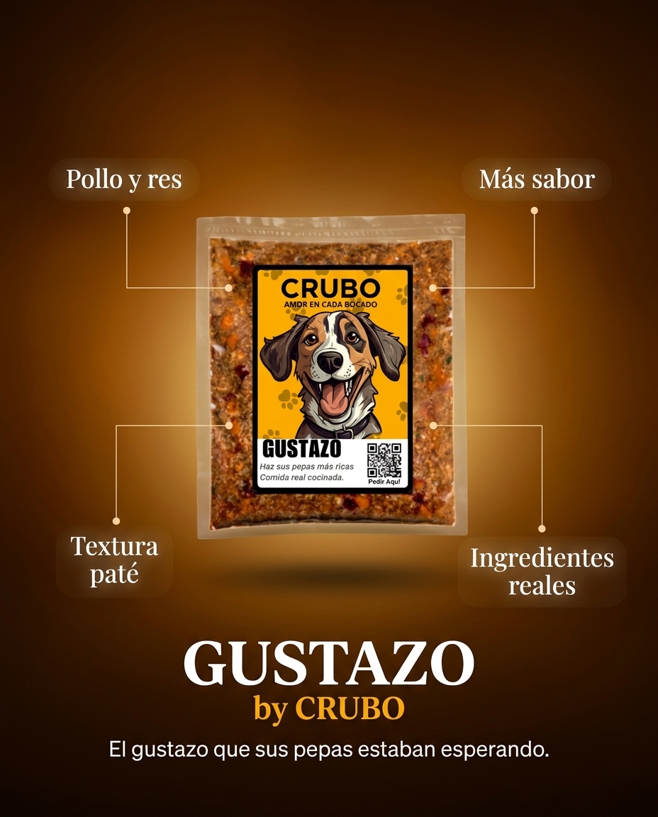 Sin colorantes. Sin saborizantes. Solo comida de verdad.